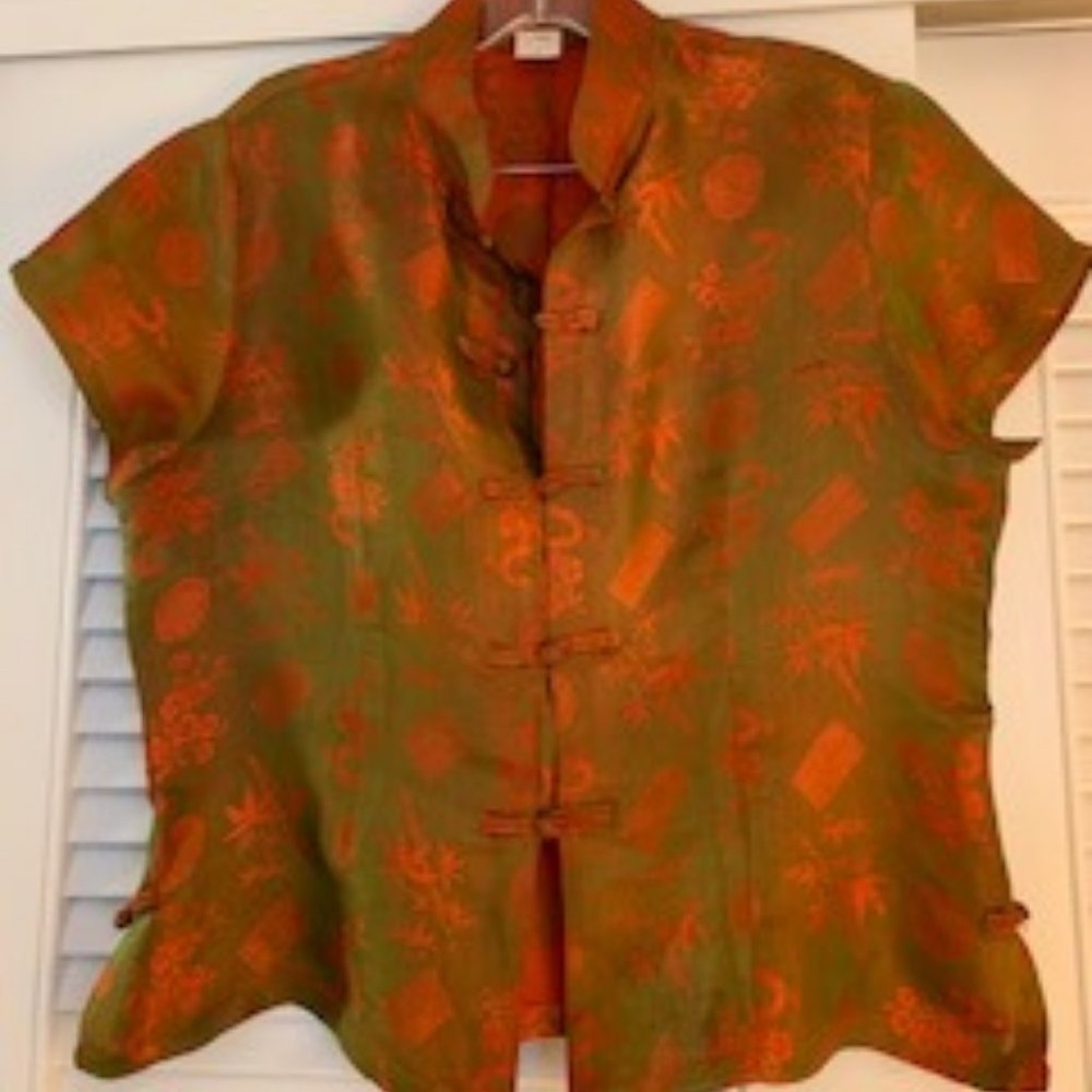 Women's Silk Blouse by OM